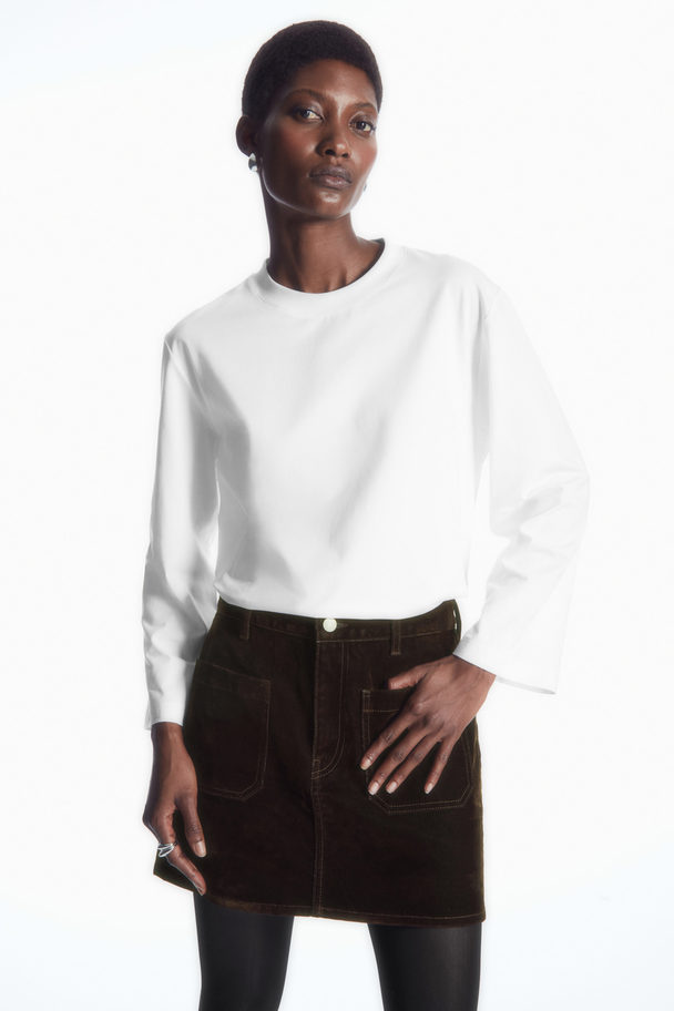 COS Wide-sleeved Top White