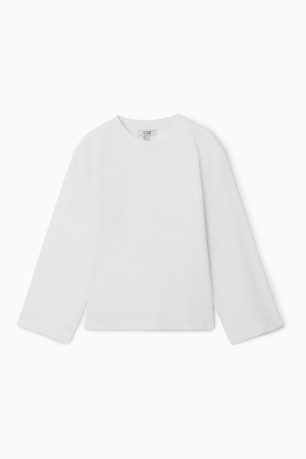 COS Wide-sleeved Top White