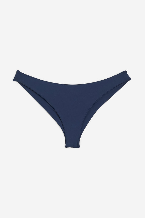 Roxy Beach Classics Cheeky Bikini Bottoms Blau