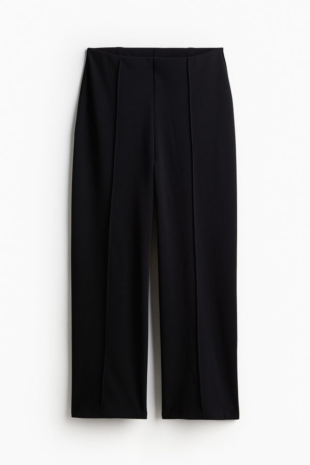 H&M Culottes aus Crêpe-Jersey Schwarz