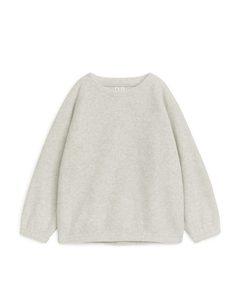 Fleece Sweatshirt Grey Melange