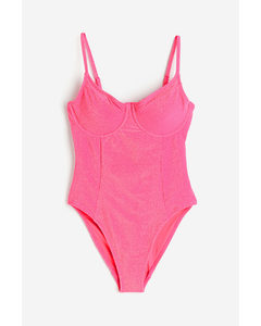 Sparkle Show Off One Piece Knock Out Pink