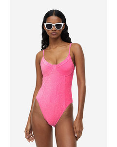 Sparkle Show Off One Piece Knock Out Pink
