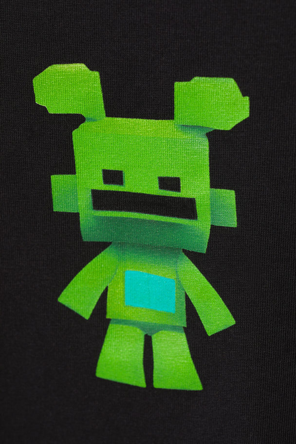 Weekday Oversized T-shirt Met Grafische Print Robot Pixel Mannetje