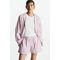 Relaxed-fit Poplin Shorts Light Pink / White