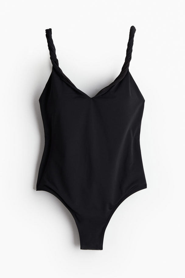 H&M Badpak Met Padded Cups Zwart