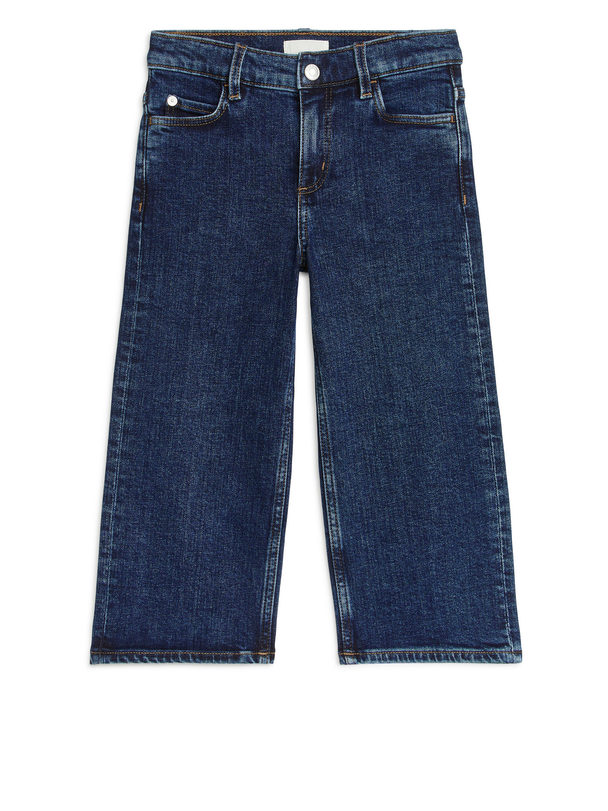 ARKET Jeans mit weiten Beinen Tiefblau