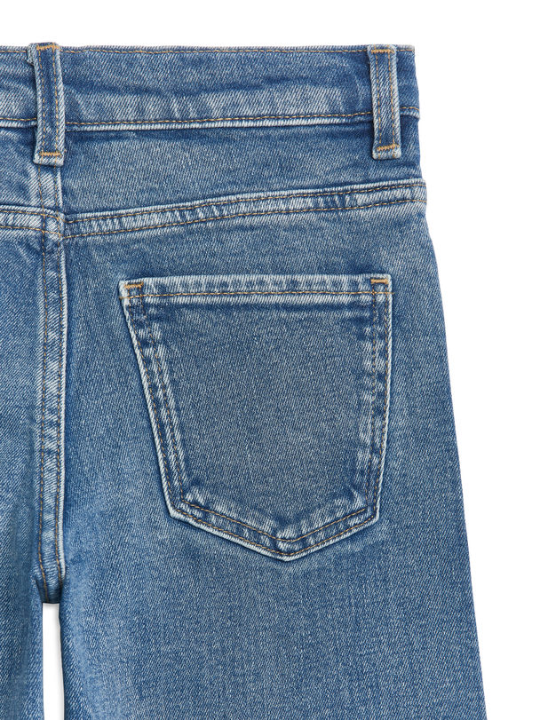 ARKET Wide-leg Jeans Mid Blue