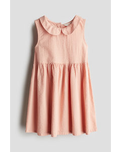 Cotton Dress Powder Pink
