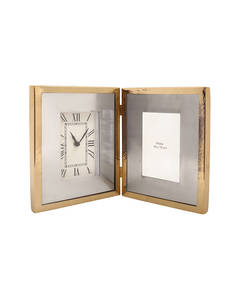 Table Clock Moments 125 gold