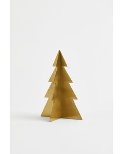Borddekoration Grantræ Guld/juletræ