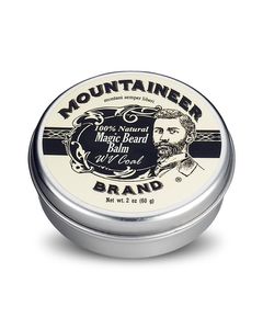 Mountaineer Brand Magic Coal Beard Balm 60g