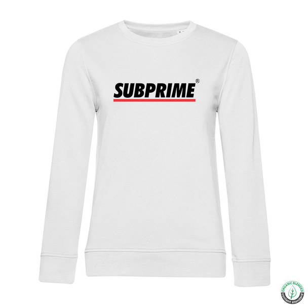 Subprime Subprime Sweater Stripe White Shite