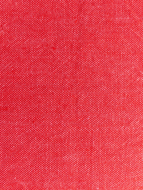 ARKET Linen Cushion Cover 50 X 50 Cm Raspberry Red