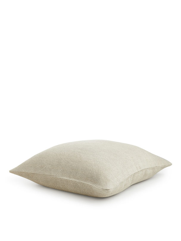 ARKET Linen Cushion Cover 50 X 50 Cm Beige