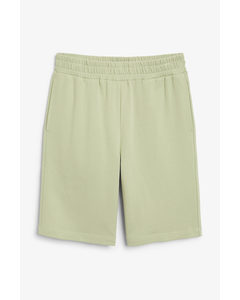 Cotton Sweat Shorts Mint