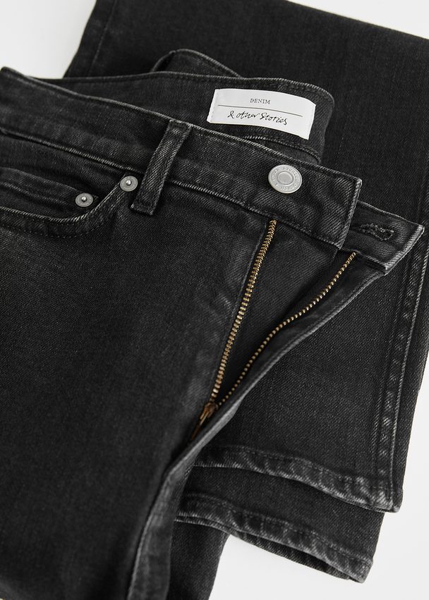 & Other Stories Flared Jeans Black