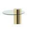 SideTable Ontario 125 gold / clear