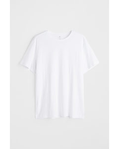 T-Shirt Regular Fit Weiß