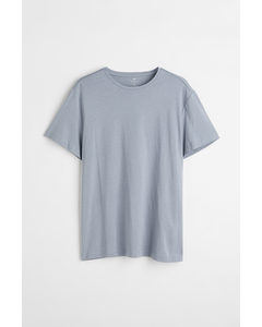 Regular Fit T-shirt Light Blue-grey