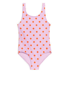 Print Swimsuit Lilac