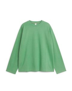 Långärmad T-shirt Grön