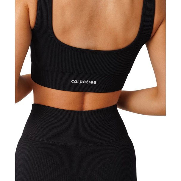 Carpatree Carpatree Womens/ladies Ribbed Seamless Sports Bra