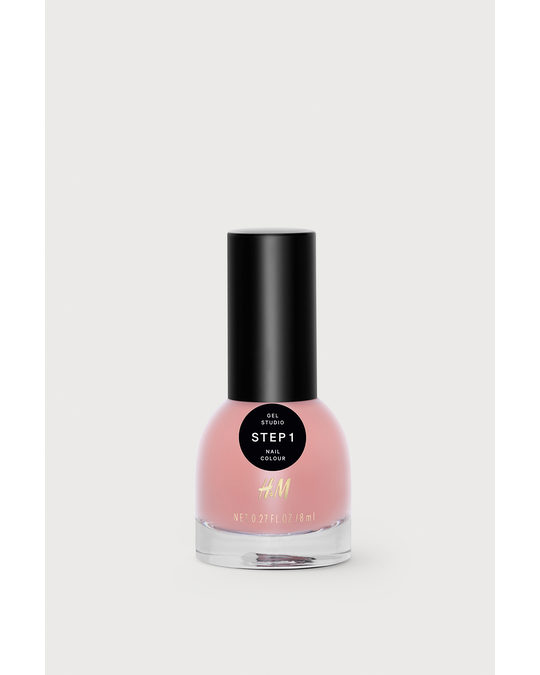 H&M Gel Nail Polish Chalky Pink