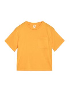 Legeres T-Shirt Gelb