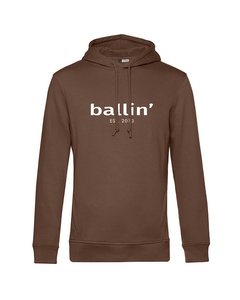 Ballin Est. 2013 Basic Hoodie Braun