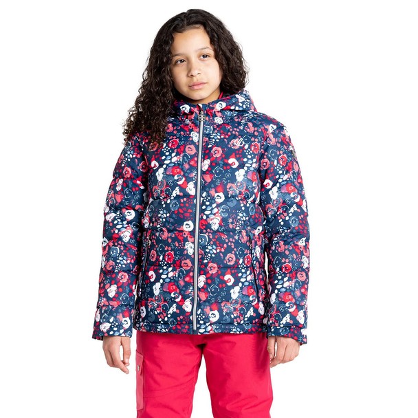 Dare 2B Dare 2b Girls Verdict Floral Waterproof Ski Jacket