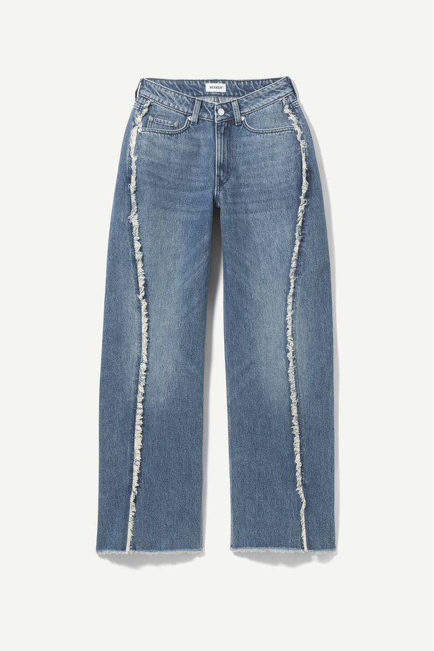 Weekday Jeans Perfect Curve Mittelblau