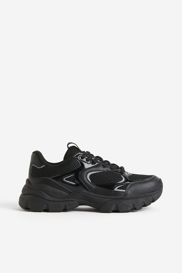 H&M Chunky Trainers Black