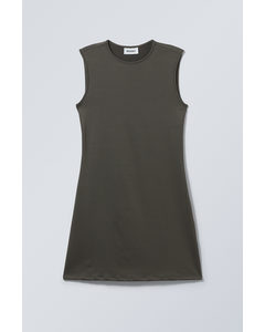 Johanna Tank Dress Dark Grey