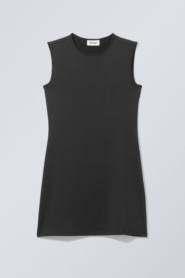 Weekday Johanna Tank Dress Black