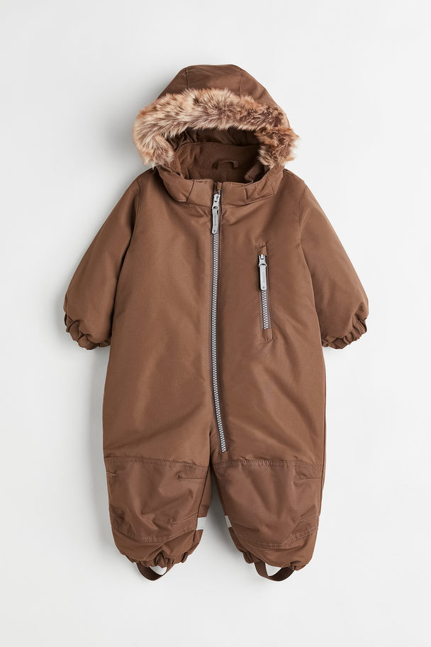 H&M Water-repellent All-in-1 Suit Brown