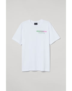 COOLMAX® T-Shirt Weiß/New York