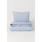 Bettwäsche für Einzelbett Hellblau
