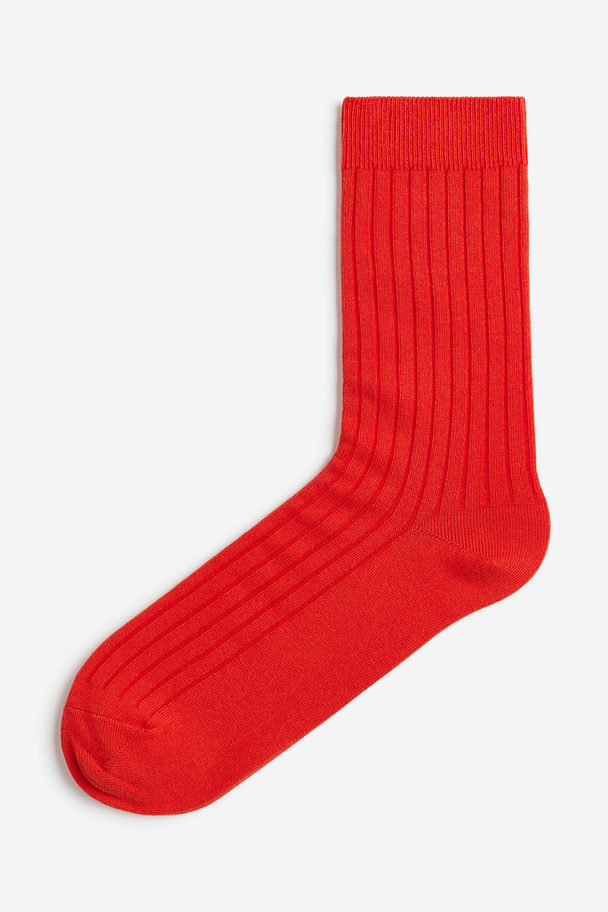 H&M Socken Rot