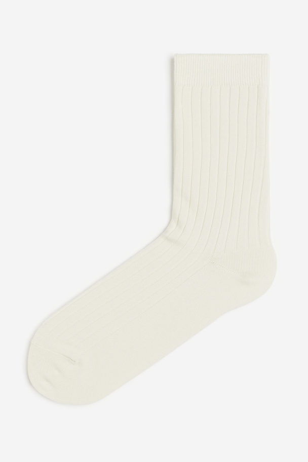 H&M Socken Weiß