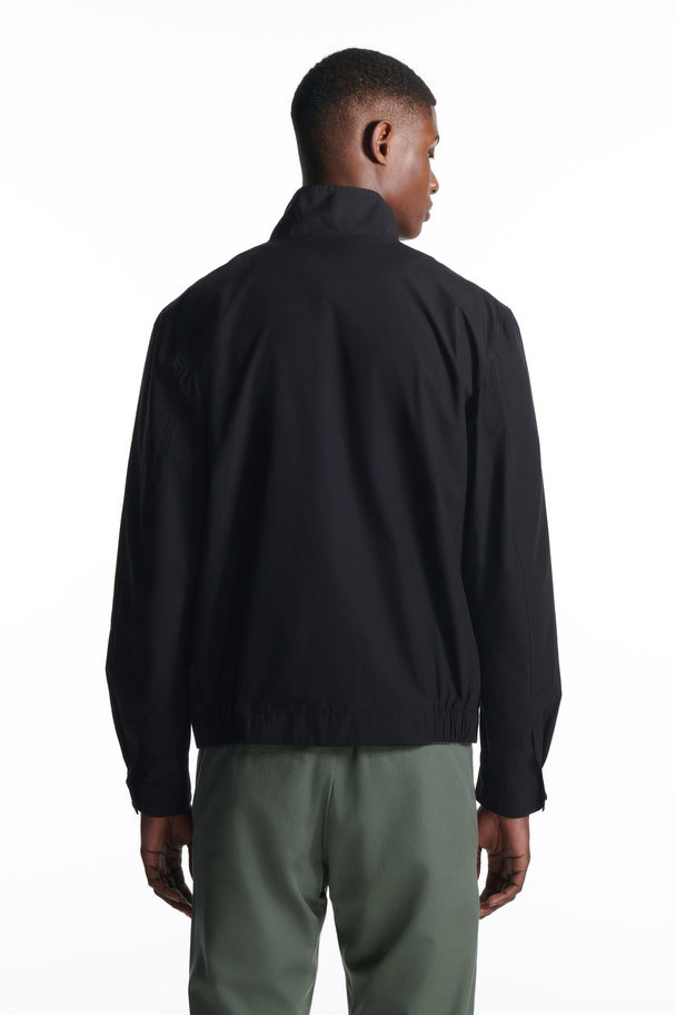 COS Lightweight Utility Overshirt Black