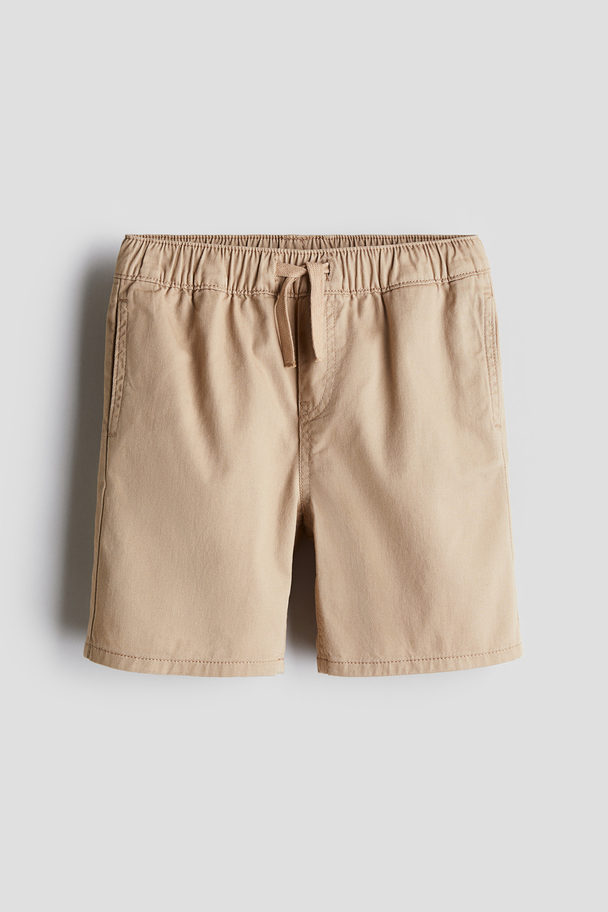 H&M Schlupfshorts Beige