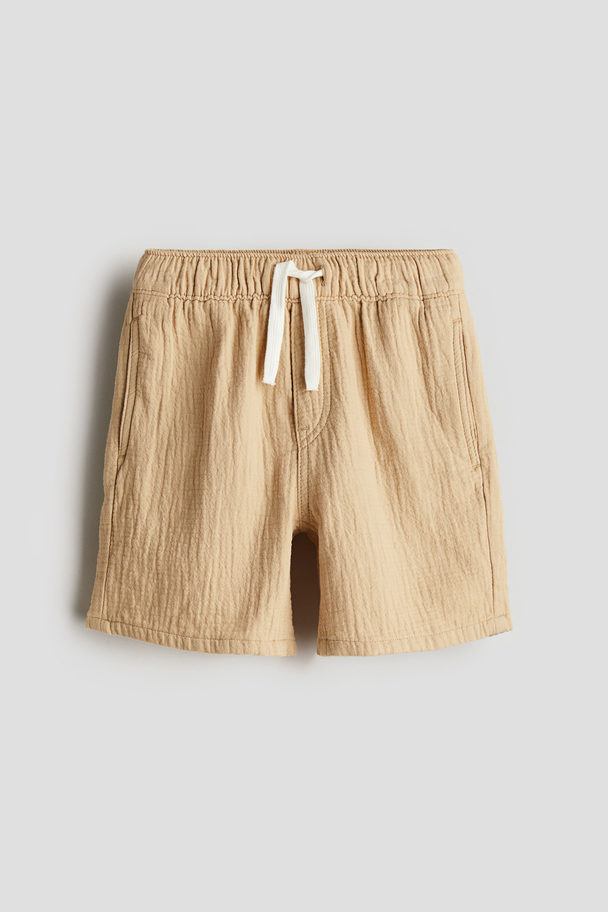 H&M Pull On-shorts Beige