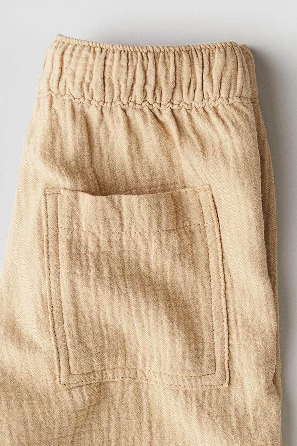 H&M Pull On-shorts Beige