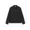 Linen Workwear Overshirt Black