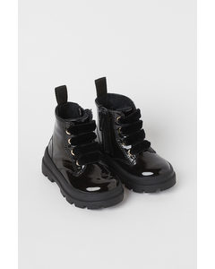 Warm-lined Boots Black