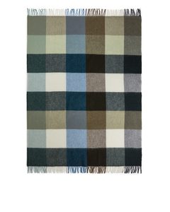 Klippan Wool Blanket Brown/checked