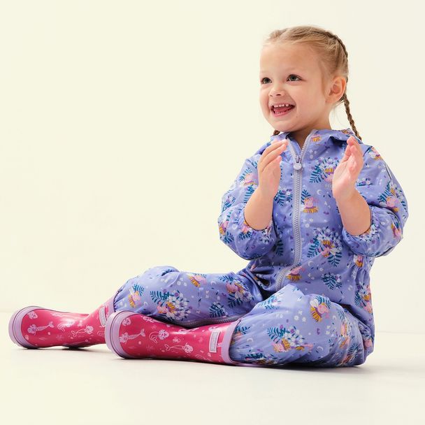 Regatta Regatta Childrens/kids Peppa Pig Bloom Waterproof Puddle Suit