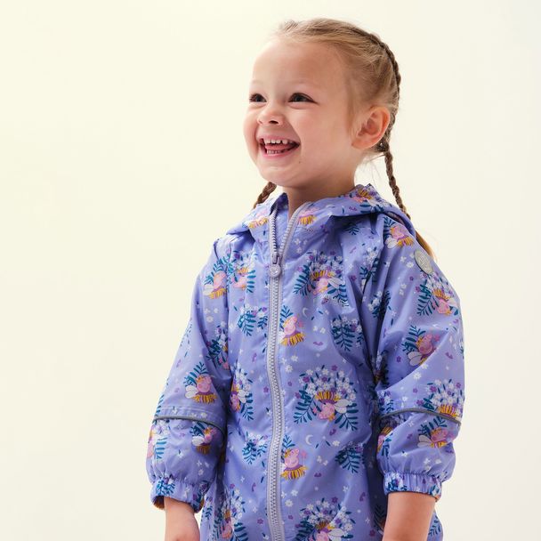 Regatta Regatta Childrens/kids Peppa Pig Bloom Waterproof Puddle Suit