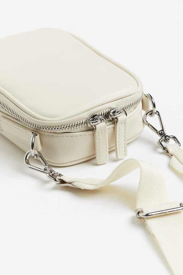 H&M Mini Shoulder Bag White
